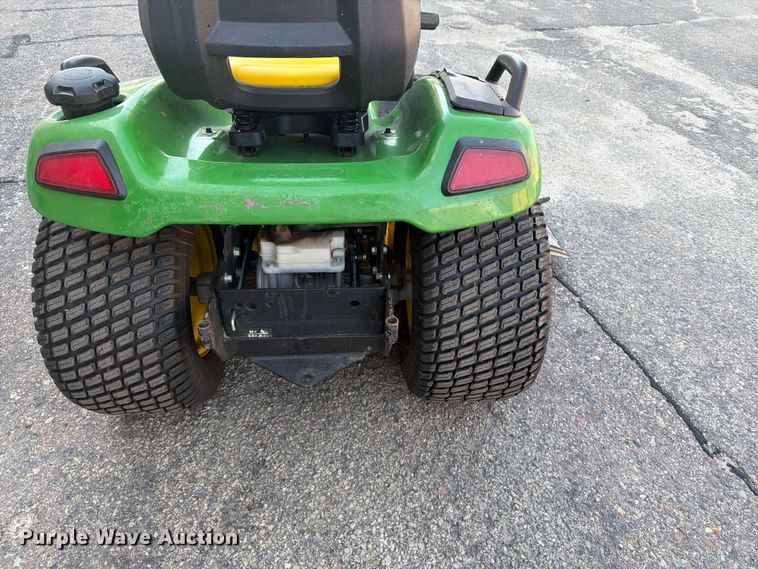 image for item DY3391 2017 John Deere X570 lawn mower
