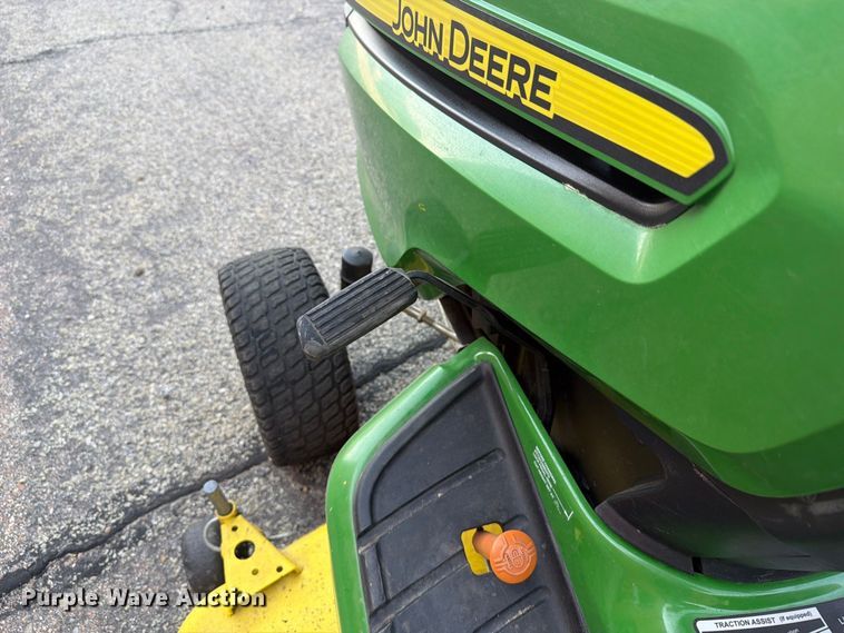 image for item DY3391 2017 John Deere X570 lawn mower
