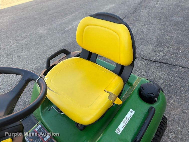 image for item DY3391 2017 John Deere X570 lawn mower