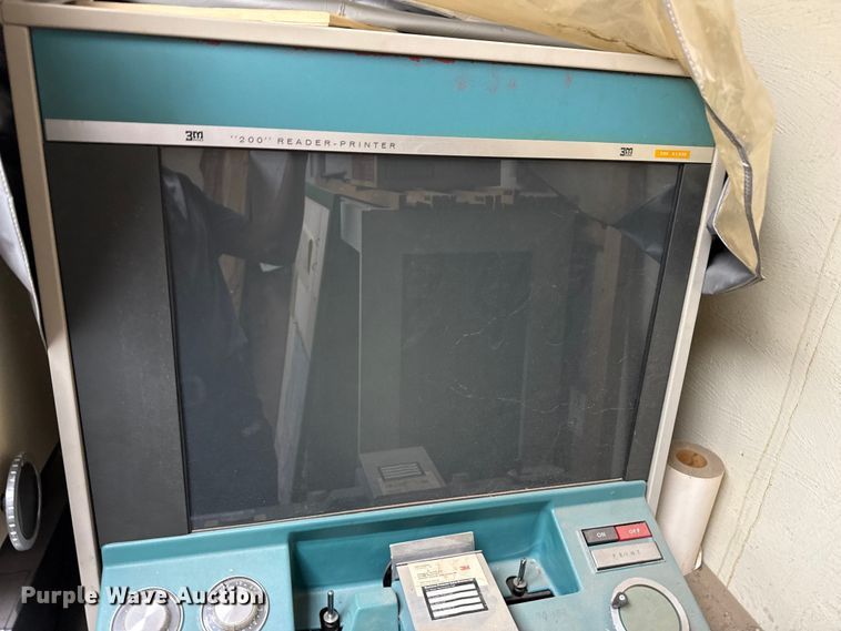 image for item EP0625 1984 3M microfilm reader