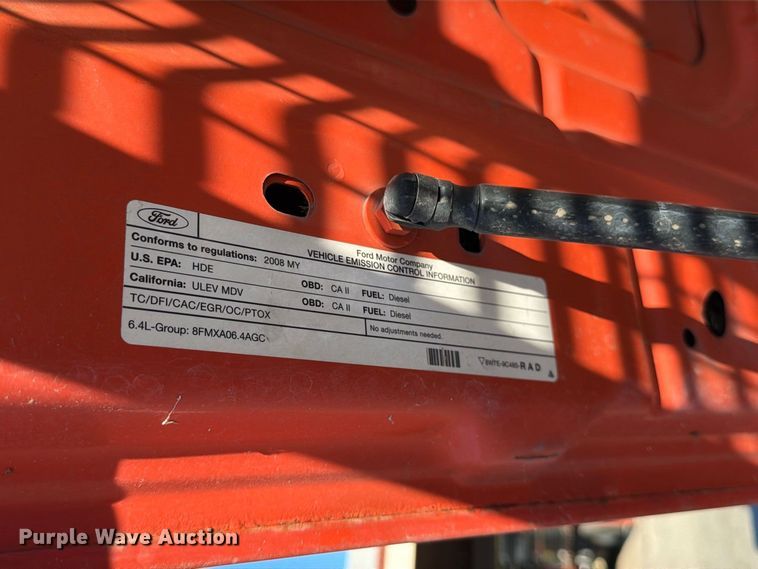 image for item EP7593 2008 Ford F250 Super Duty pickup truck