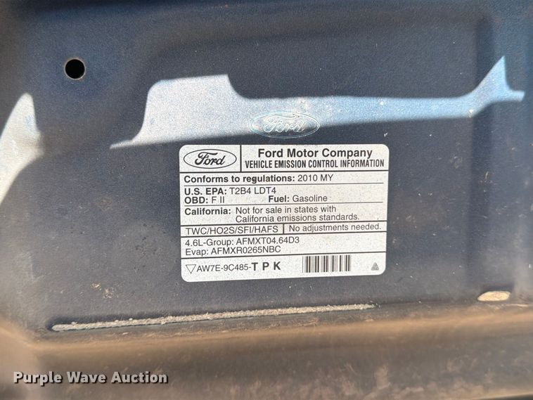 image for item EP7597 2010 Ford F150 pickup truck