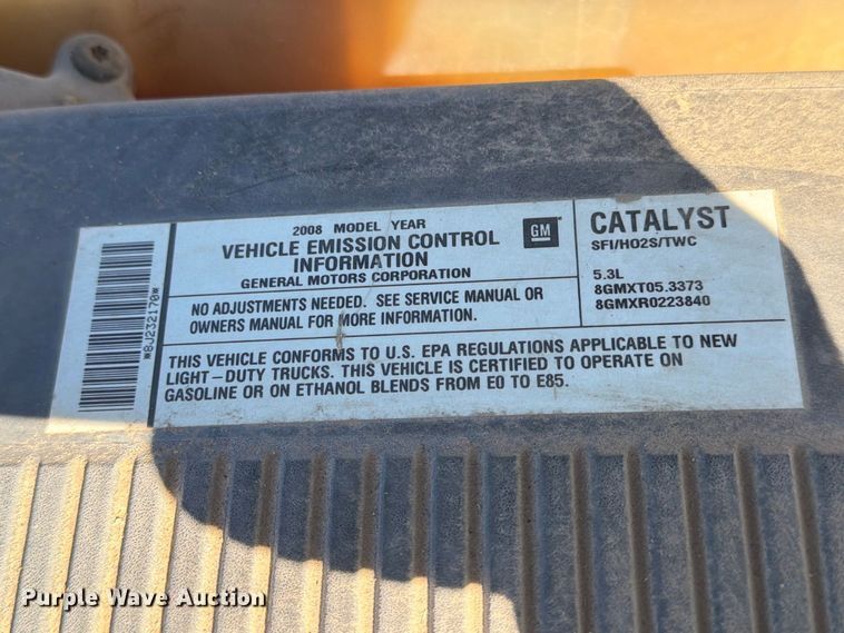 image for item EP7601 2008 Chevrolet Suburban SUV