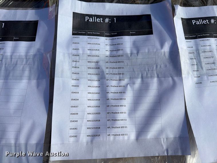 image for item EP7657 6 pallets of electronics