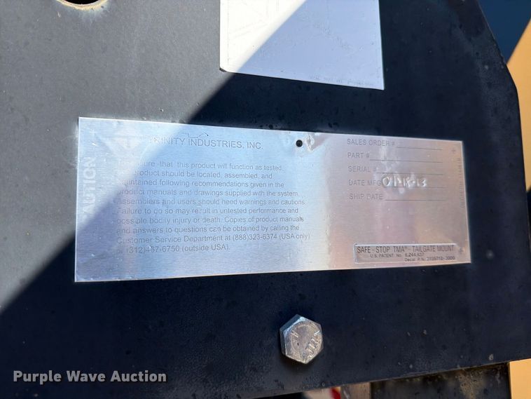 image for item EP7659 2013 Trinity TMA9182 crash attenuator
