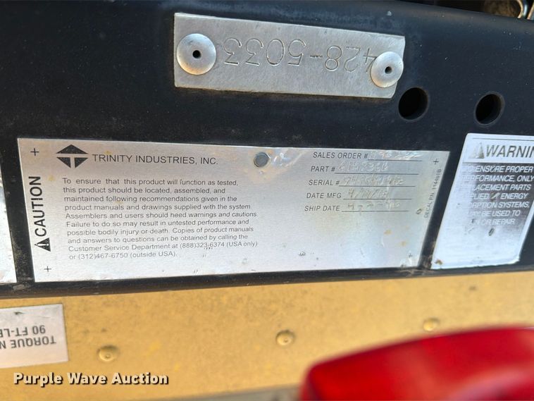 image for item EP7659 2013 Trinity TMA9182 crash attenuator