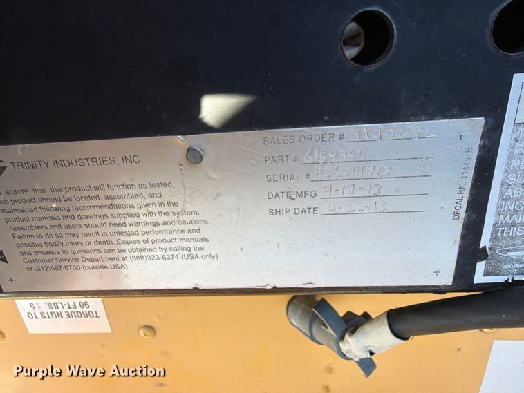 image for item EP7662 2013 Trinity TMA180 Crash attenuator