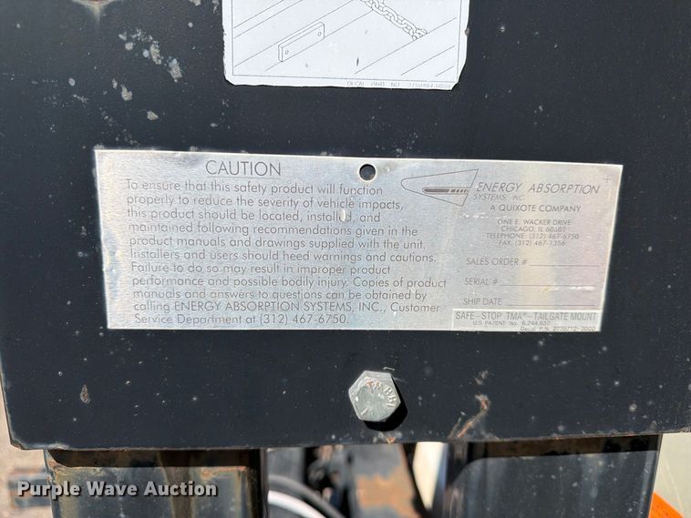 image for item EP7663 Trinity crash attenuator