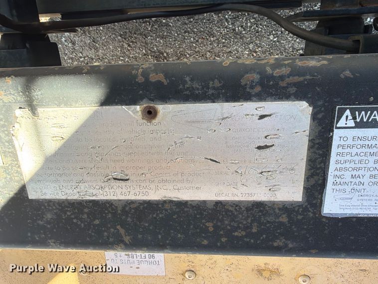image for item EP7664 2006 Trinity TMA9182 Crash attenuator