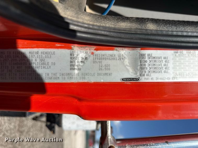 image for item EV6157 2002 Freightliner FL60 oil distributor truck