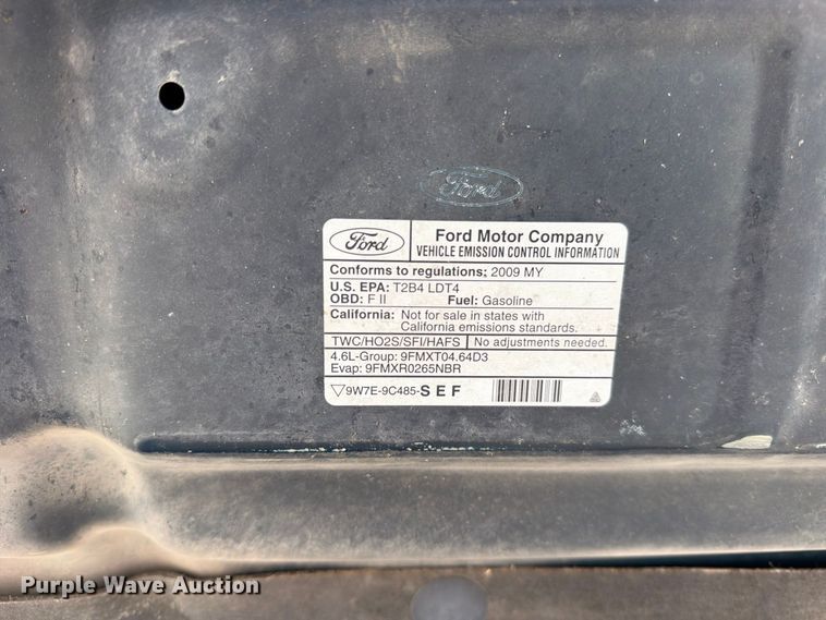 image for item EV6158 2009 Ford F150 pickup truck