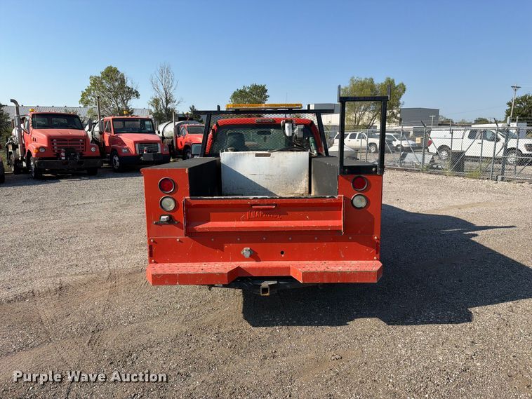image for item EV6159 2016 Ford F250 Super Duty utility bed pickup truck