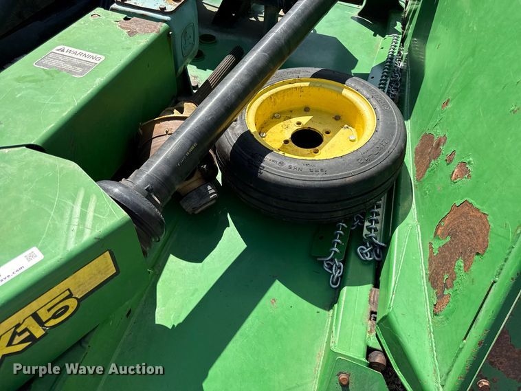 image for item EV6161 2009 John Deere HX15 batwing rotary mower