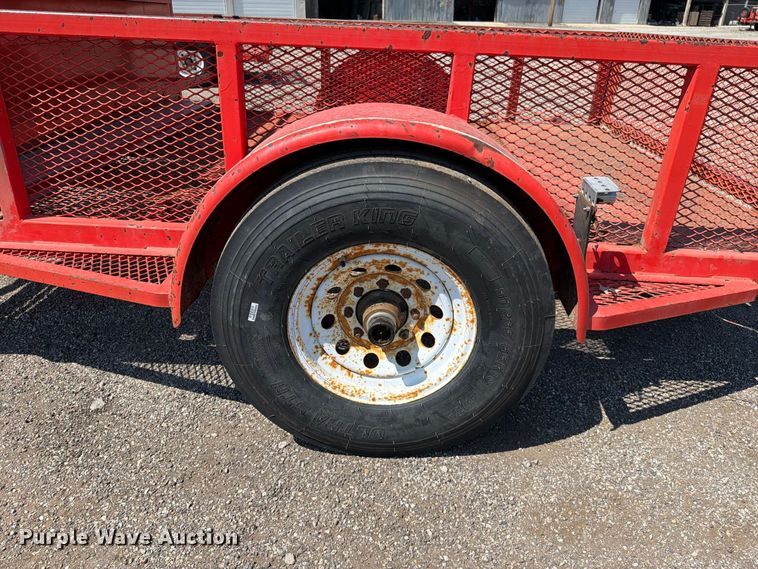image for item EV6164 2003 King utility trailer
