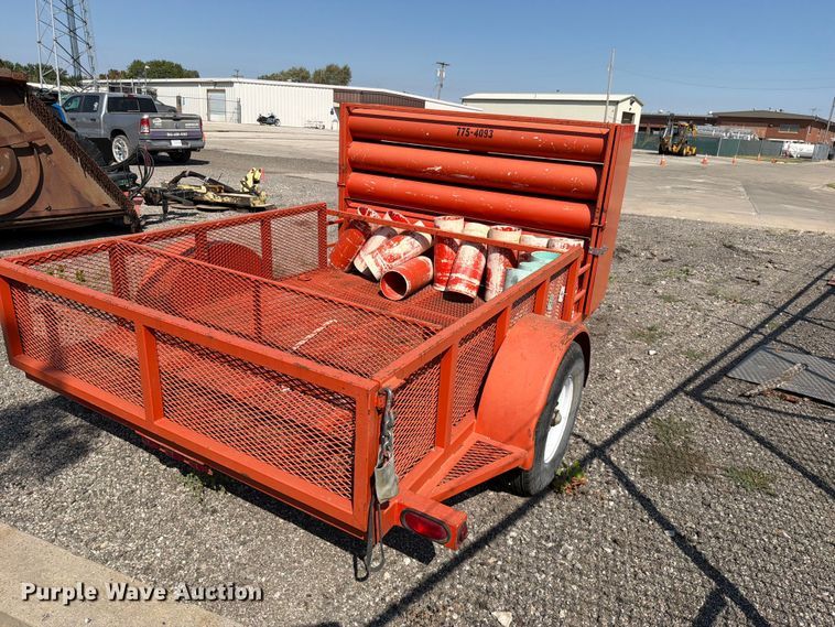 image for item EV6165 2003 King utility trailer