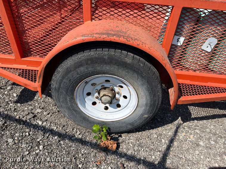image for item EV6165 2003 King utility trailer