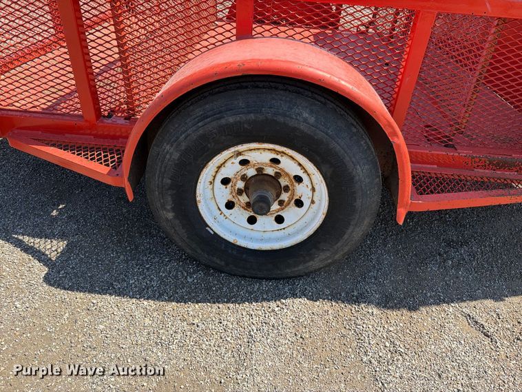 image for item EV6166 2003 King utility trailer