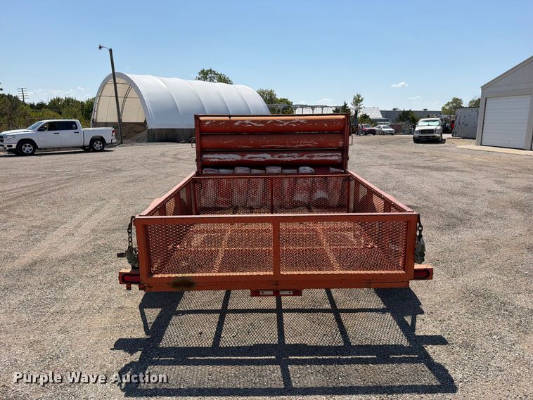 image for item EV6167 2003 King utility trailer