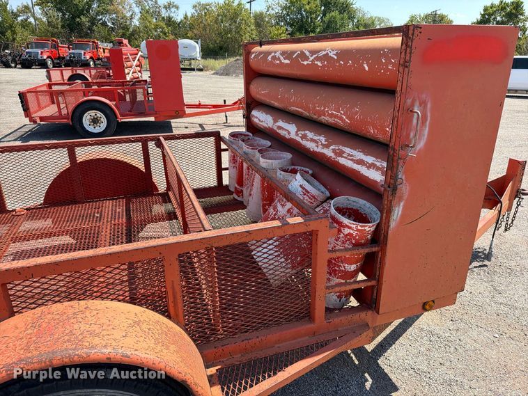 image for item EV6167 2003 King utility trailer