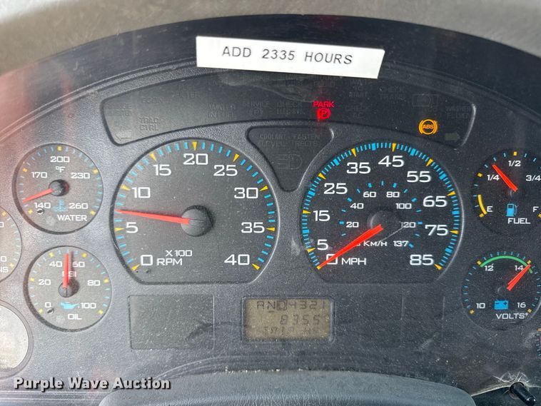 image for item EV6168 2007 International WorkStar 7400 dump truck