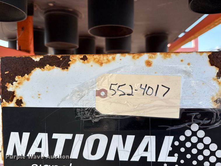 image for item EV6172 2007 National signal arrow board trailer