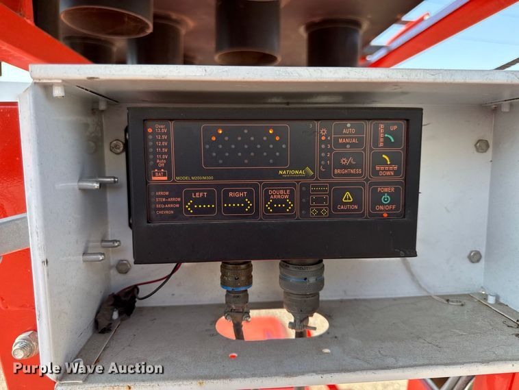 image for item EV6174 2010 National signal arrow board trailer