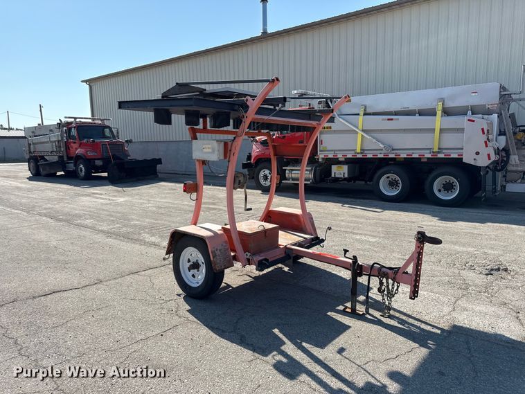 image for item EV6177 2010 National signal arrow board trailer