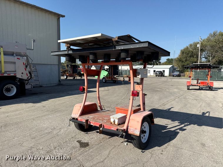 image for item EV6177 2010 National signal arrow board trailer