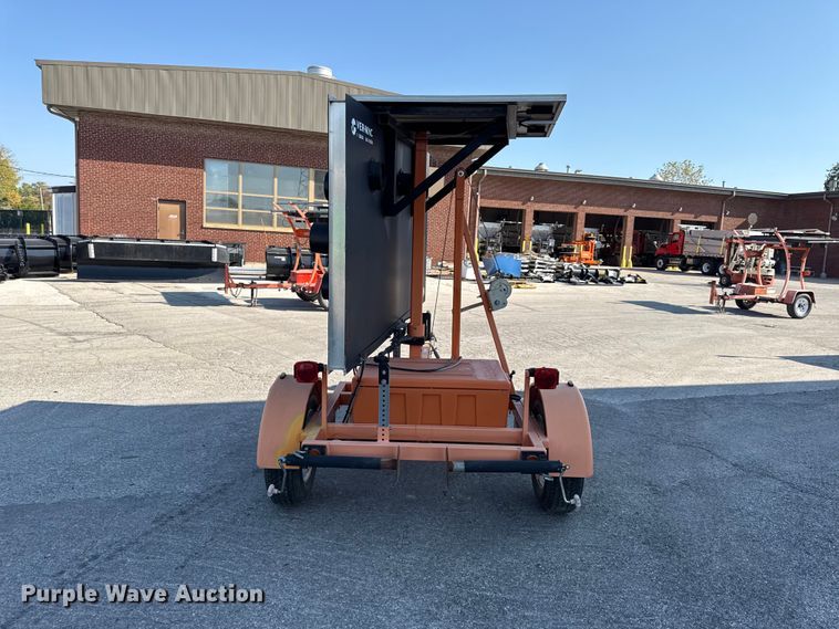 image for item EV6178 2013 Ver-Mac arrow board trailer