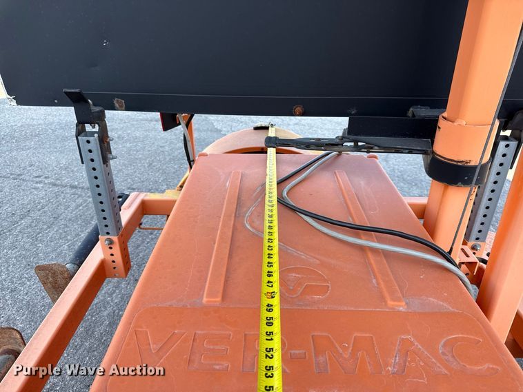 image for item EV6178 2013 Ver-Mac arrow board trailer