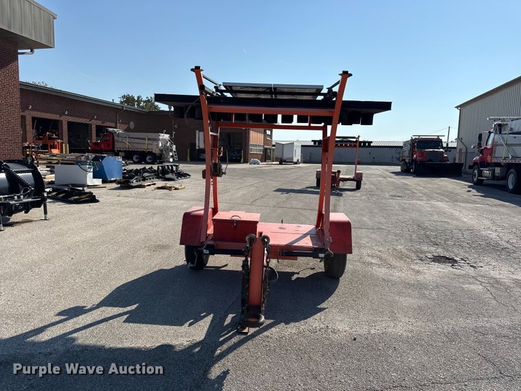 image for item EV6179 2010 National signal arrow board trailer