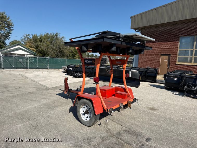 image for item EV6179 2010 National signal arrow board trailer