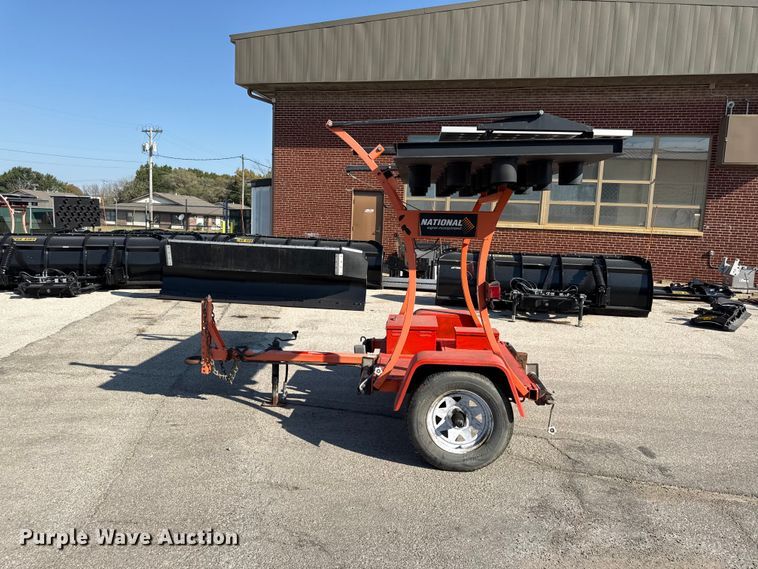 image for item EV6179 2010 National signal arrow board trailer