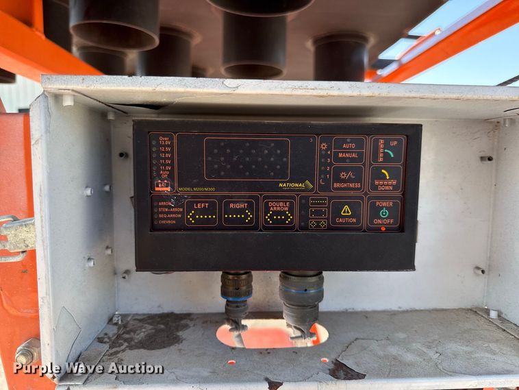 image for item EV6179 2010 National signal arrow board trailer