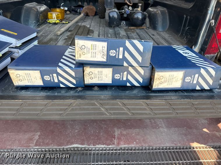 image for item EV6183 New holland TS100A repair manual