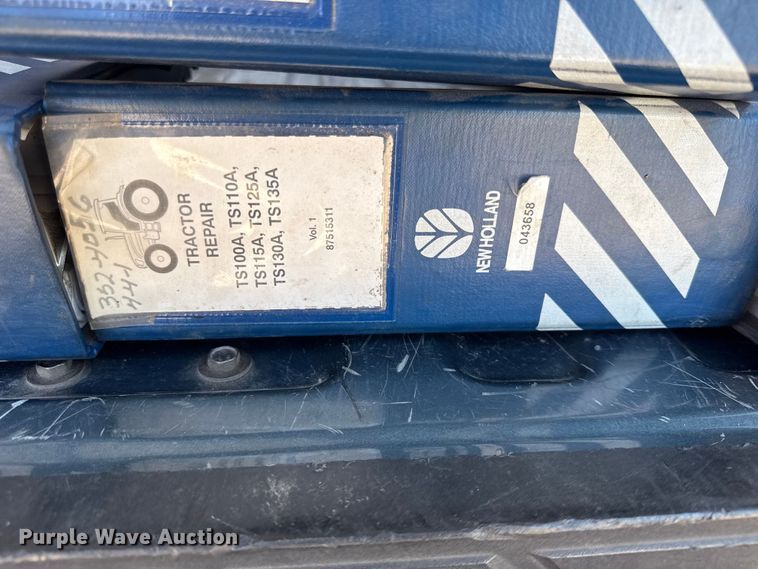 image for item EV6183 New holland TS100A repair manual