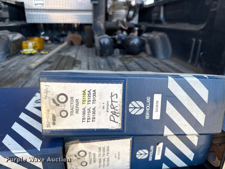 image for item EV6183 New holland TS100A repair manual