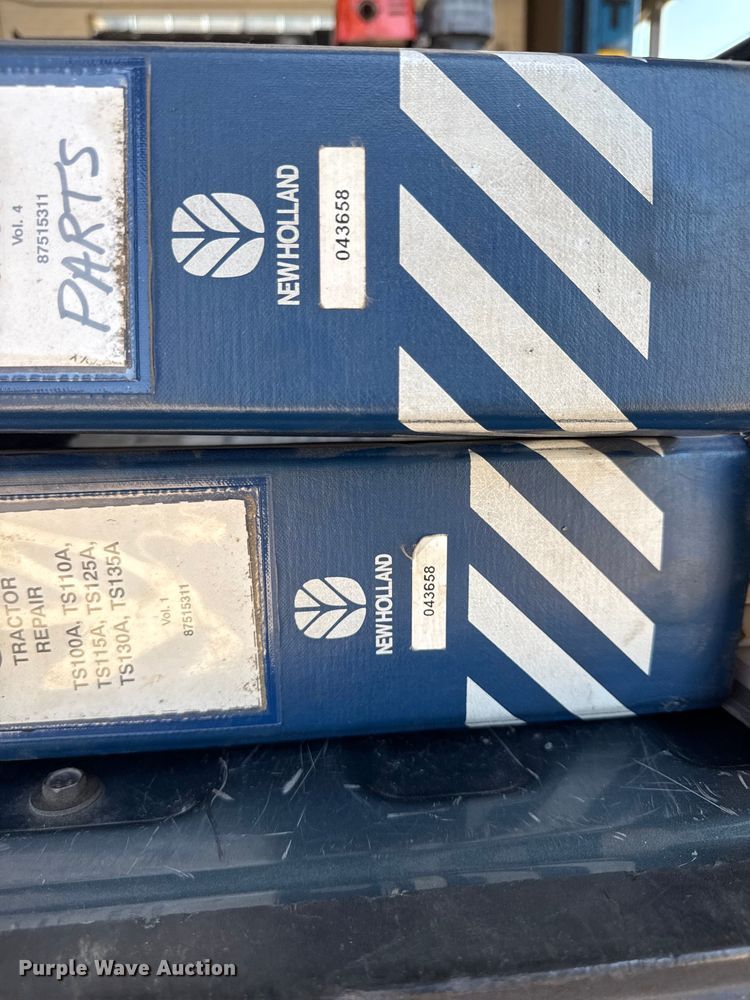image for item EV6183 New holland TS100A repair manual