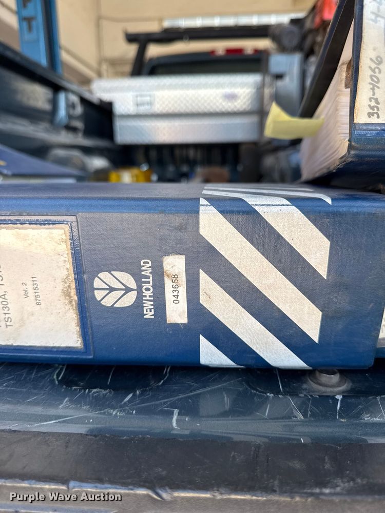 image for item EV6183 New holland TS100A repair manual