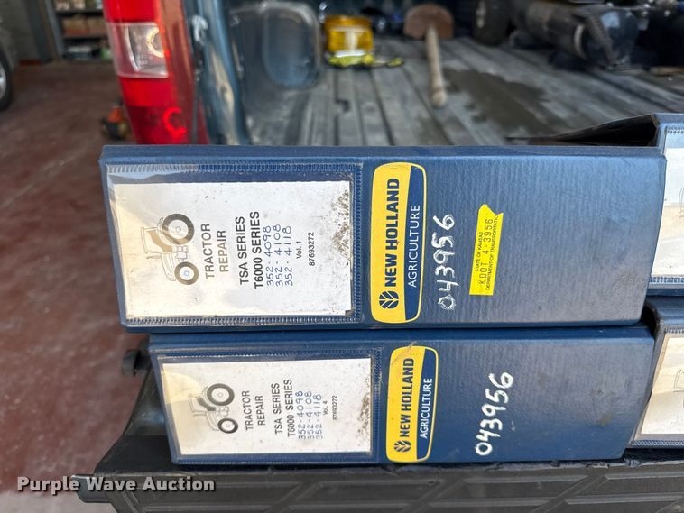 image for item EV6184 New holland T6000 repair manual