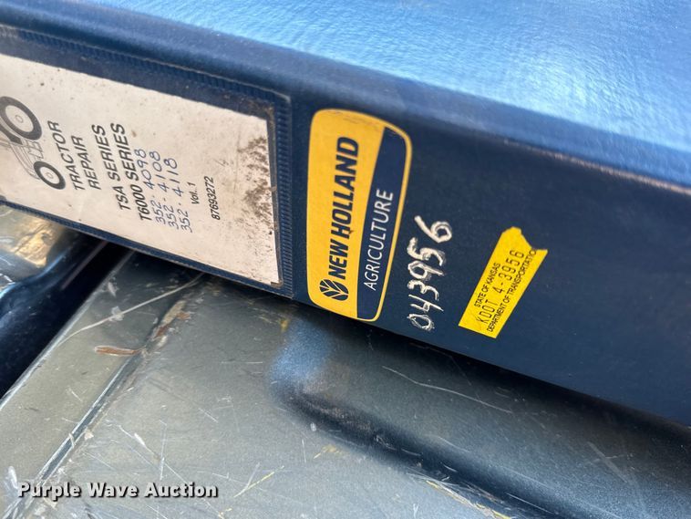 image for item EV6184 New holland T6000 repair manual