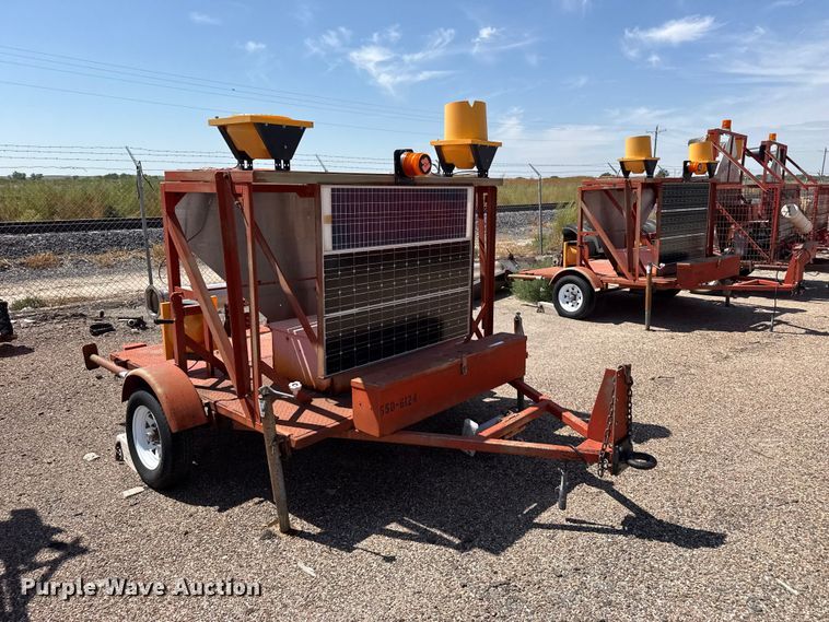 image for item EW4295 (2) Lucas traffic signal trailers