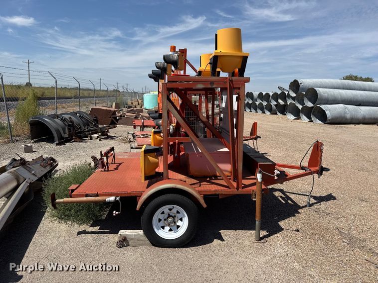 image for item EW4295 (2) Lucas traffic signal trailers