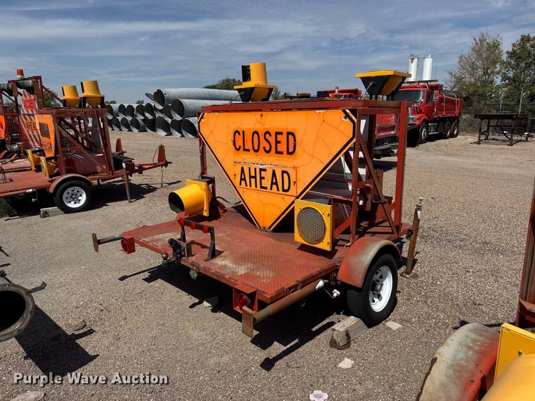 image for item EW4295 (2) Lucas traffic signal trailers
