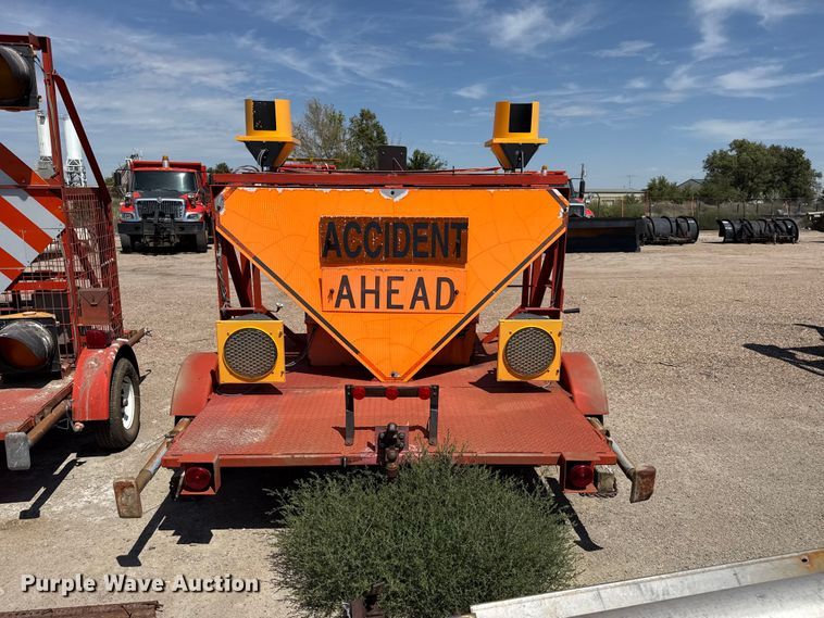 image for item EW4295 (2) Lucas traffic signal trailers