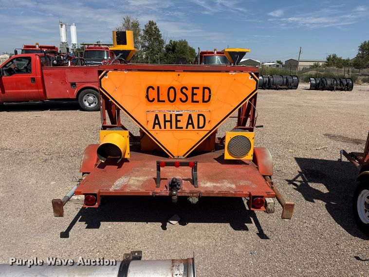 image for item EW4295 (2) Lucas traffic signal trailers