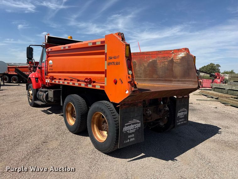 image for item EW4300 2007 International 7400 dump truck