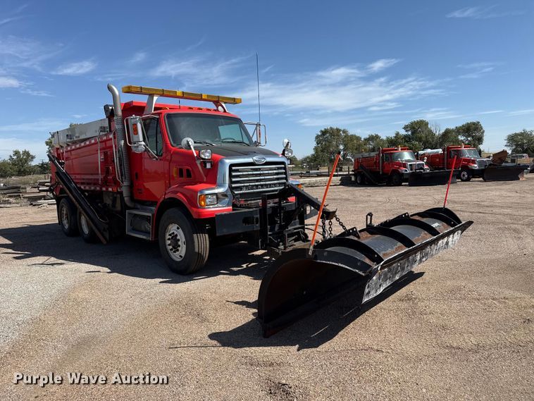 image for item EW4301 2009 Sterling L-Line dump truck