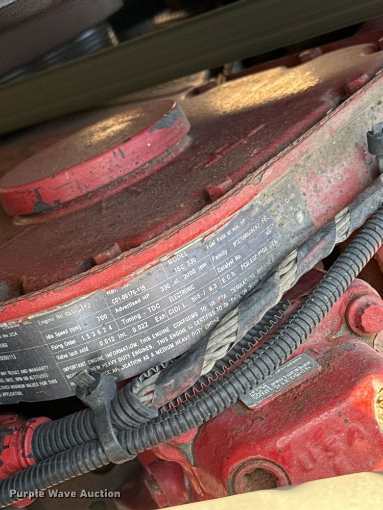 image for item EW4301 2009 Sterling L-Line dump truck
