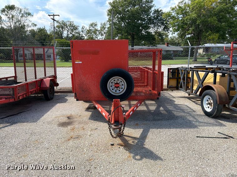 image for item EW5076 2016 Eagle Trailer Co. utility trailer